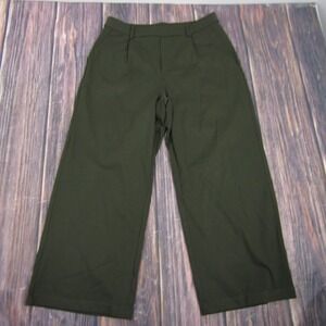 Halara Womens Green Wide Leg High Waist Pants